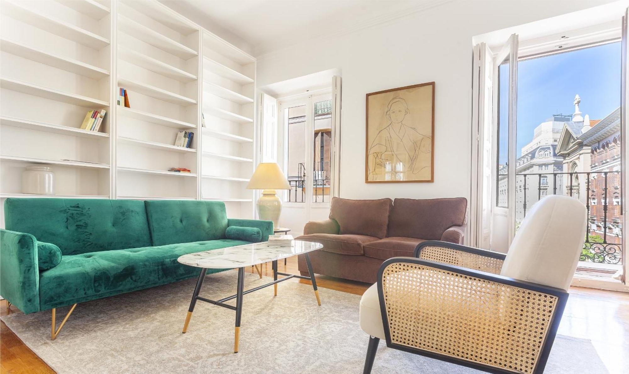 Apartamento Paseo Del Prado II En Madrid Kültér fotó